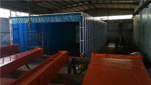 伸缩喷漆房(图1)