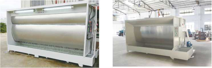 无泵水帘喷漆柜(图2)